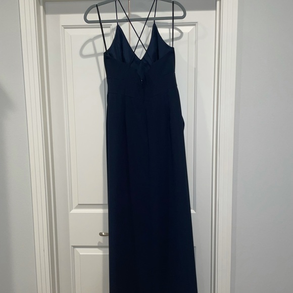 After Six Bridesmaid Dress, Size 8, Sailor Blue - Picture 6 of 8